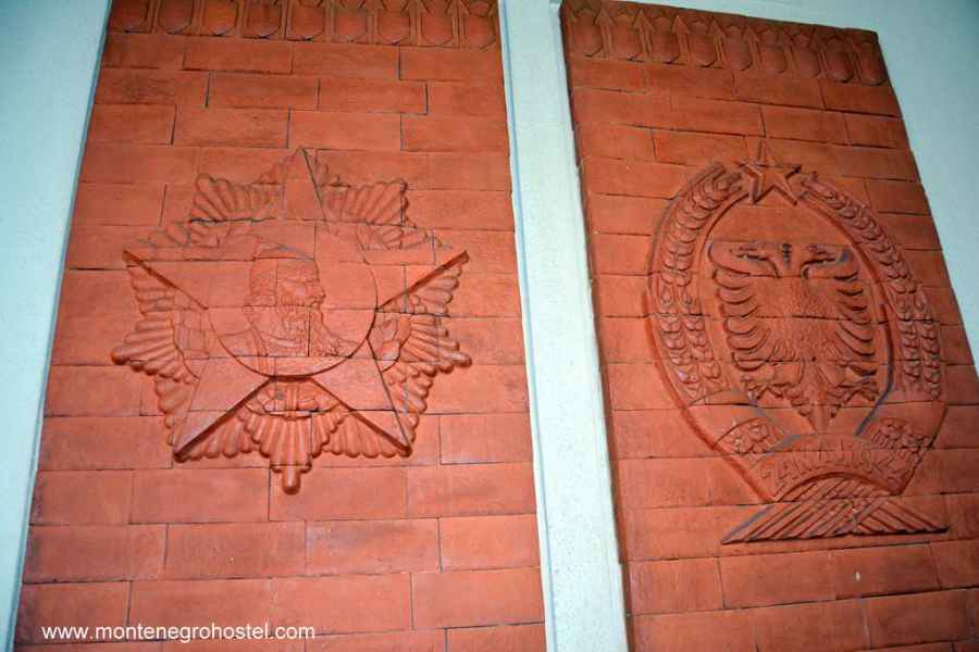 Coat of arms with Skanderbeg