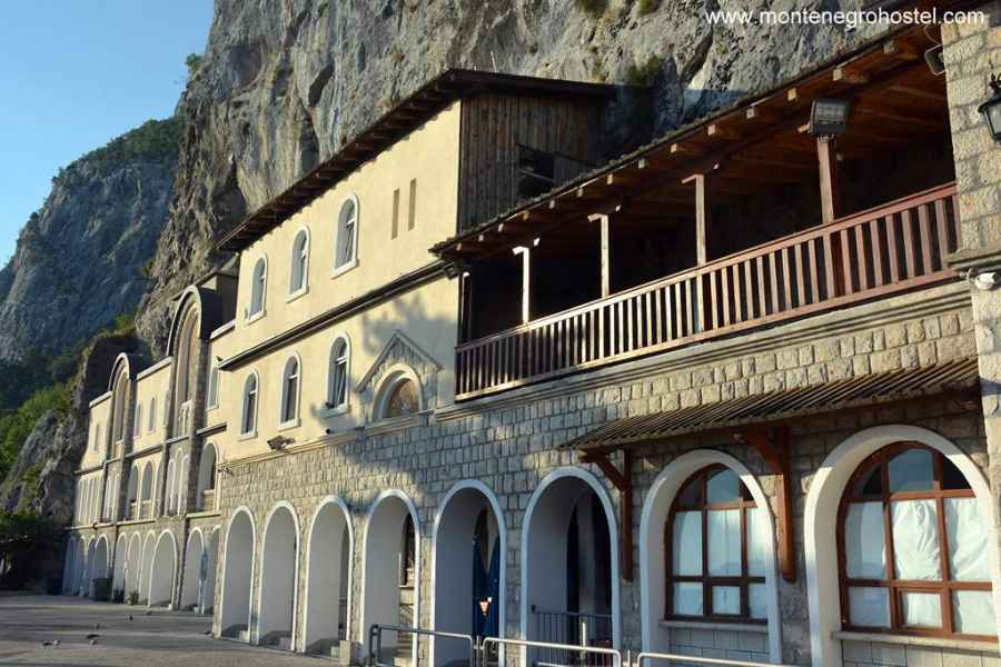 Monks dormitory in Ostrog 