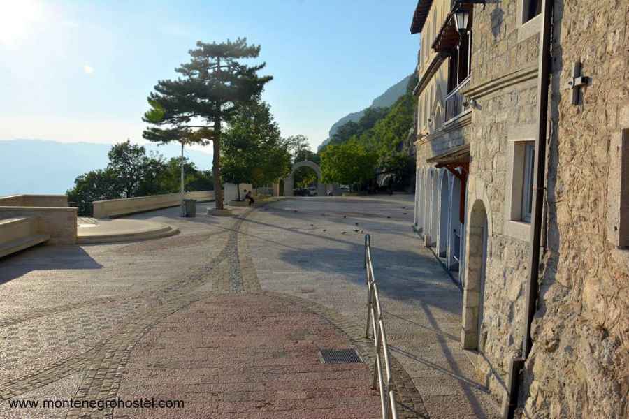 Ostrog monastery plateau