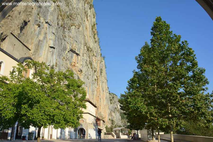 Ostrog monastery cliff