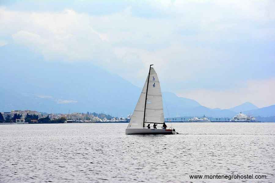 arrival in Porto Montenegro