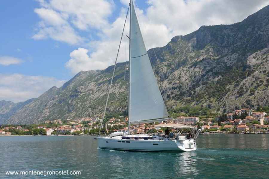 Sailing in Kotor Bay