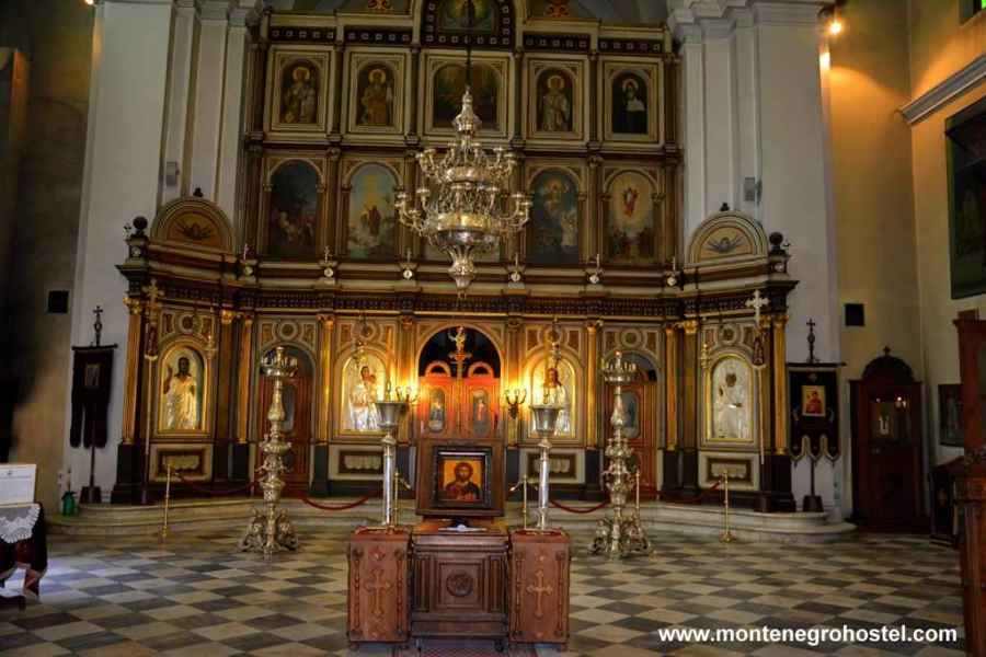 The interior of St. Nicholas church