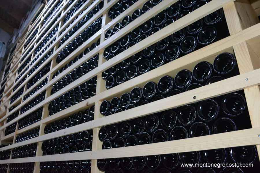 Mrizi and Zanave wine cellar