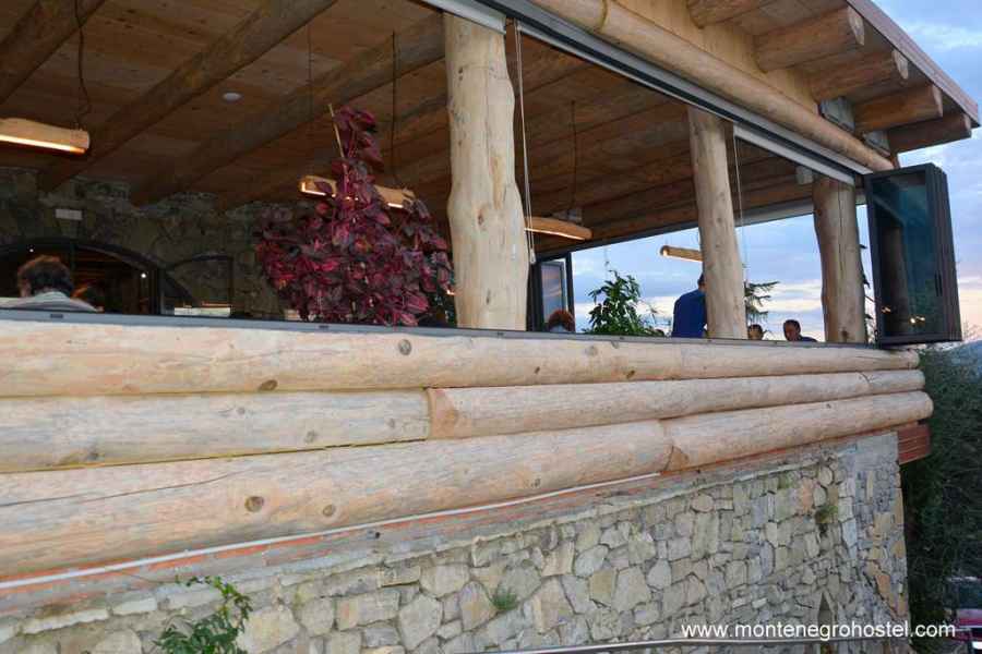 dining room with open terrace