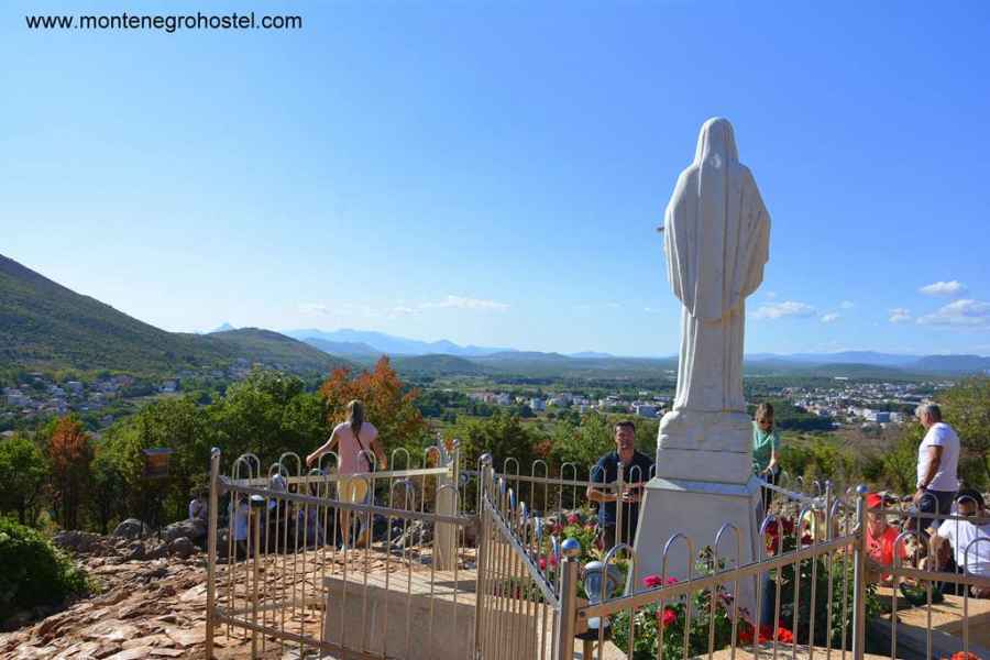 Apparition hill in Medjugorje