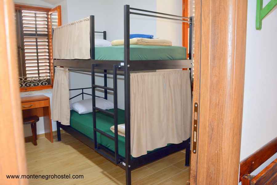 4-bed dorm room