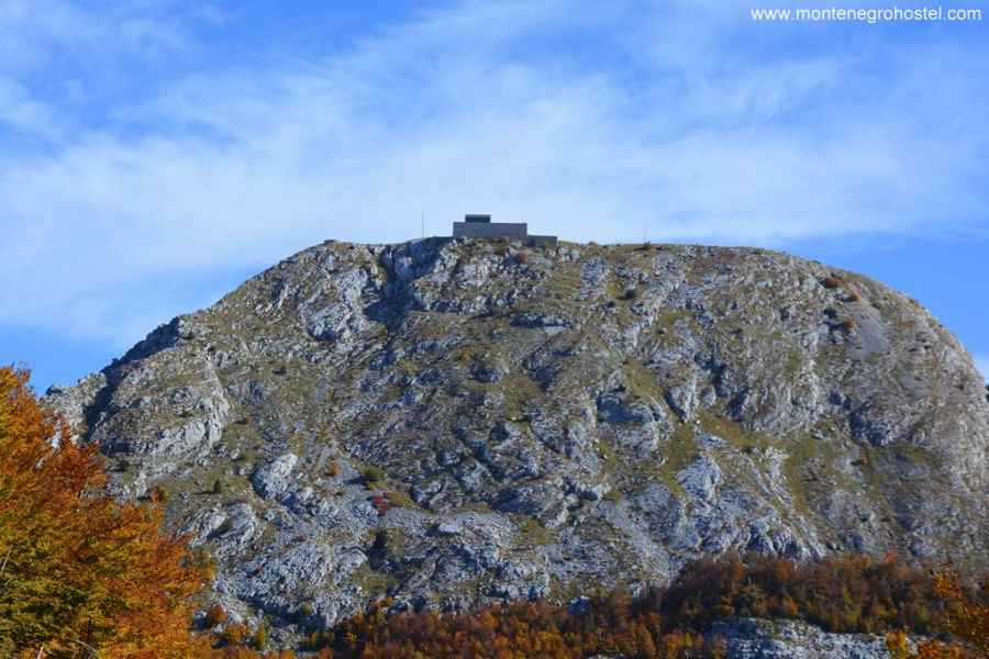 Njegos Mausoleum at 1675 m