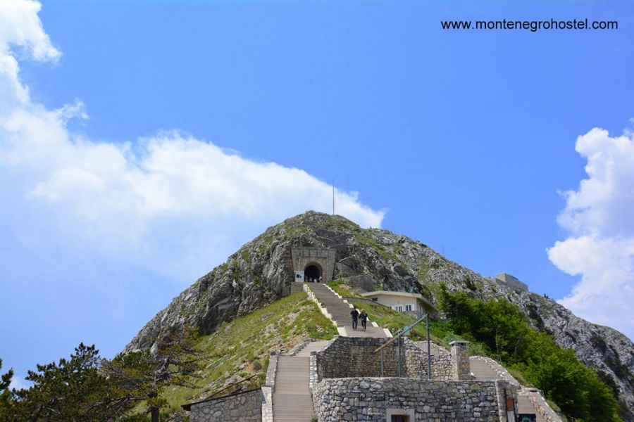 Njegos mausoleum staircase