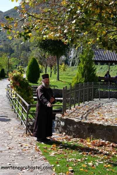m Othodox priest in Monastery Moraca