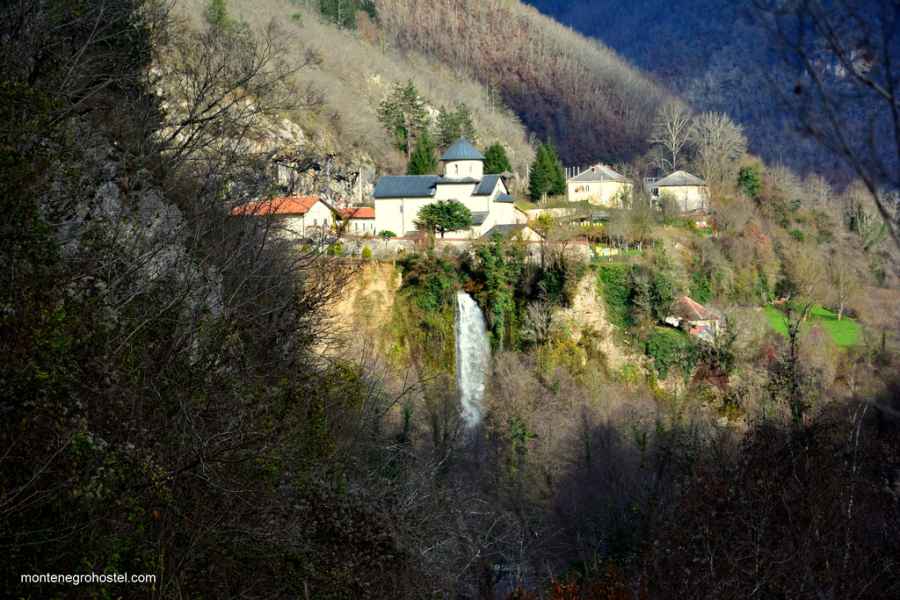 m Svetigora Waterfall in Monastery Moraca
