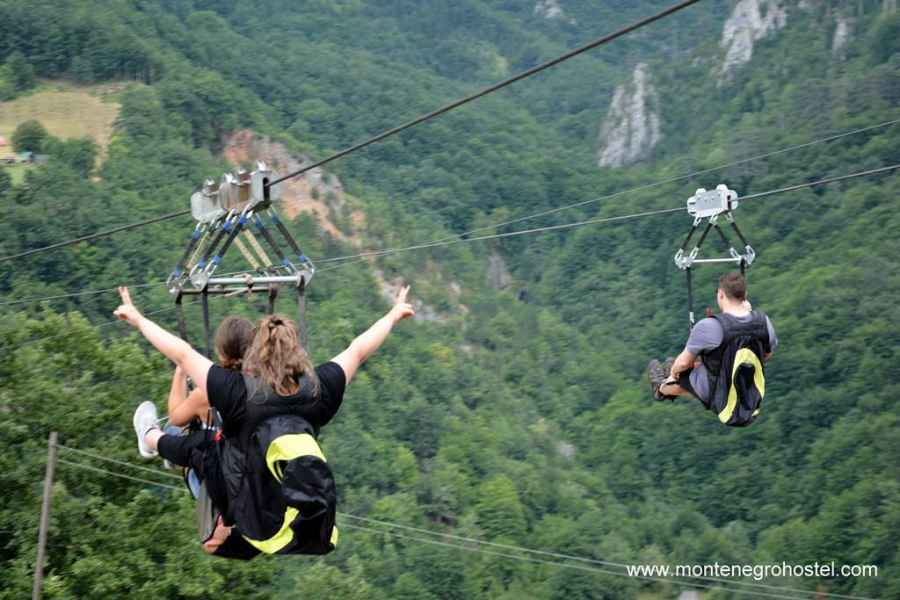 zip line in Tara Caynon