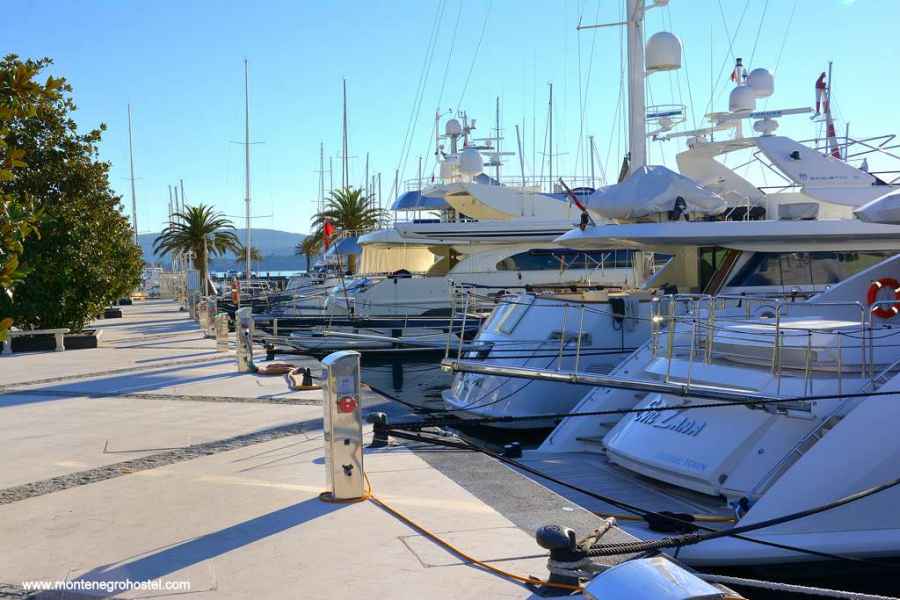 Porto Montenegro-berths for yachts