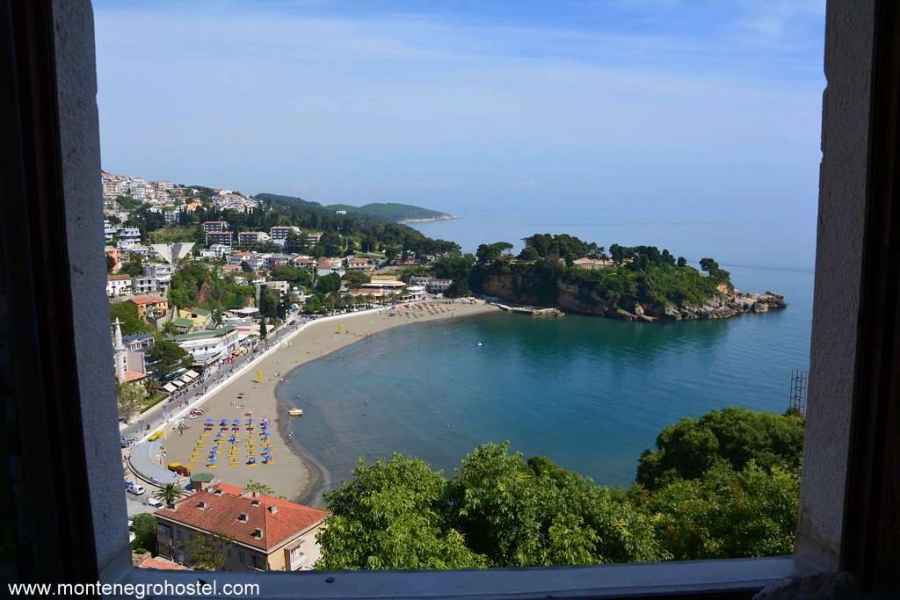 View from the ethnographic Museum in Ulcinju