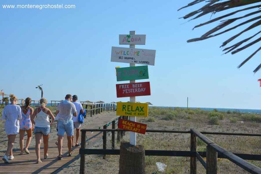 The Grand Beach in Ulcinj