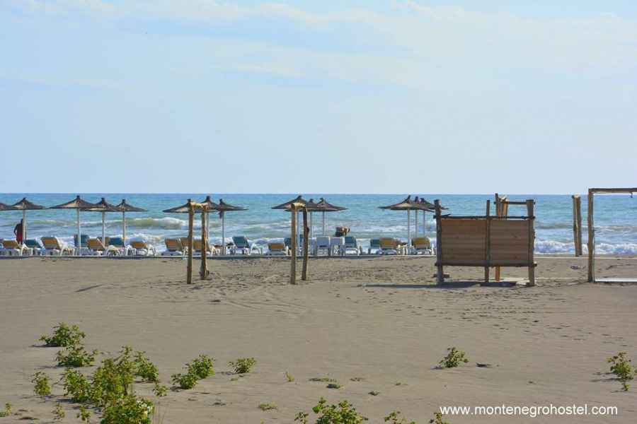 The Great Beach in Ulcinj 