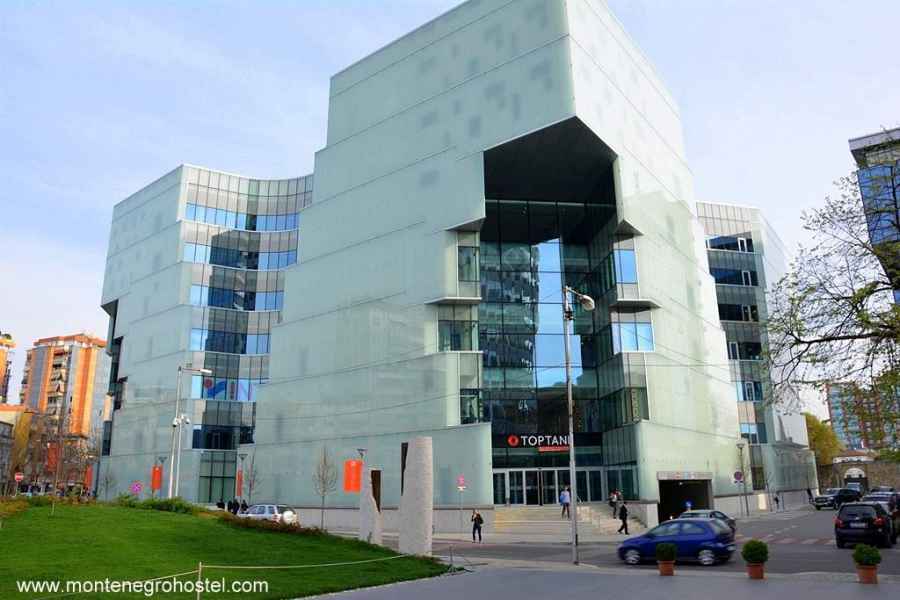 Toptani shopping mall in Tirana