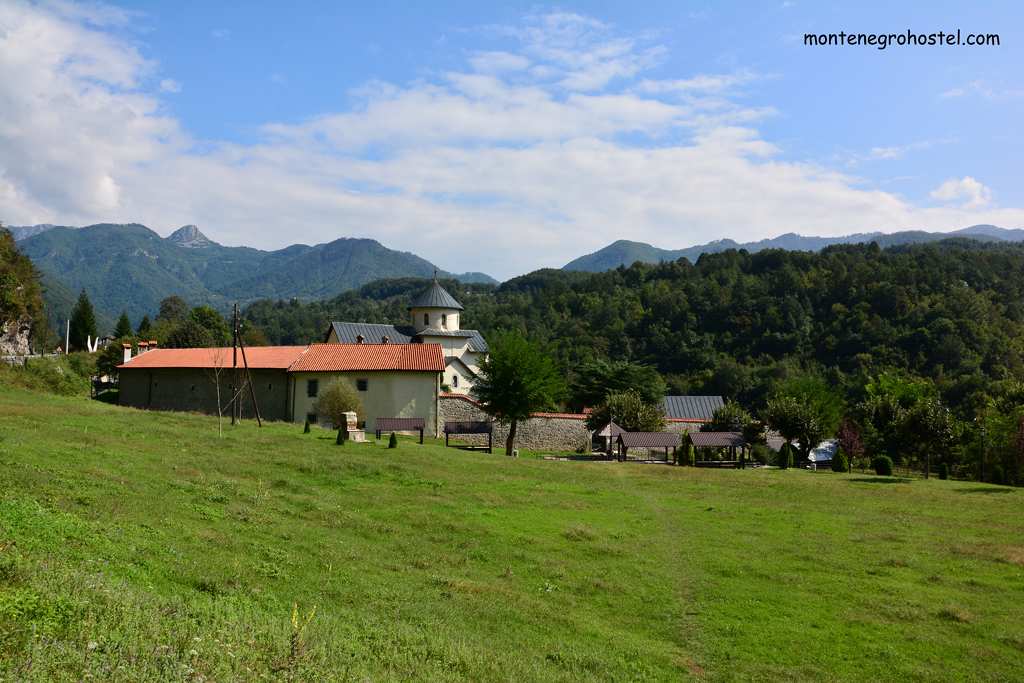 m Monastery Moraca complex