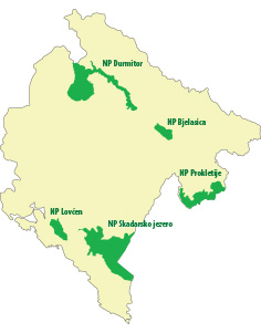 Crna Gora nacionalni parkovi